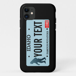 Idaho Sasquatch Lizenzschild Case-Mate iPhone Hülle