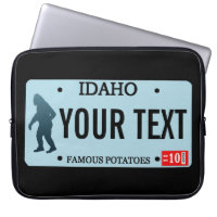 Idaho Sasquatch Lizenzschild