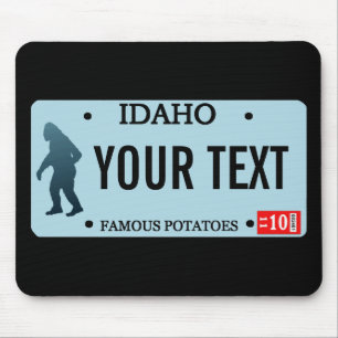 Idaho Sasquatch Lizenzschild Mousepad