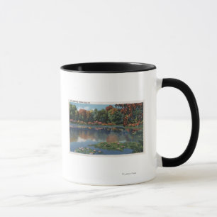 Idaho Seeszene mit Lily Pads Idaho Tasse