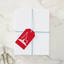 Idaho Snowflake Gift Tags Geschenkanhänger