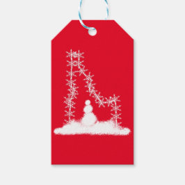 Idaho Snowflake Gift Tags Geschenkanhänger