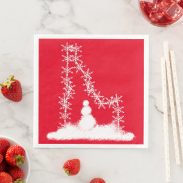 Idaho Snowflake Serviette