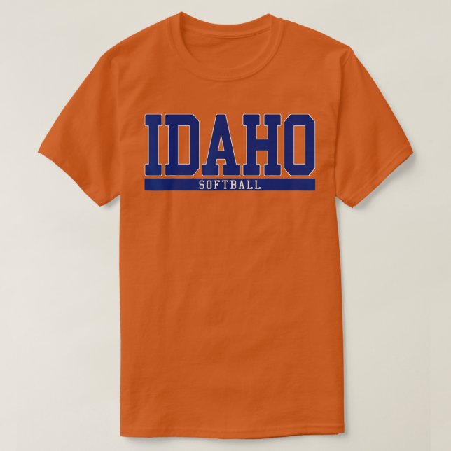 Idaho Softball T-Shirt (Design vorne)