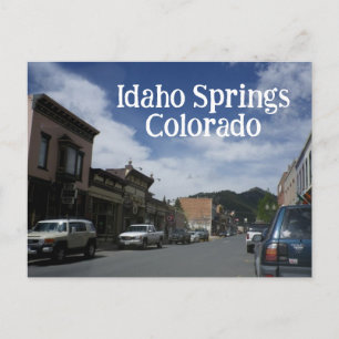 Idaho Springs Colorado Postcard Postkarte