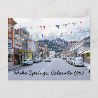 Idaho Springs Colorado Postcard Postkarte