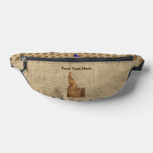 Idaho Spud Map Bauchtasche