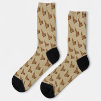 Idaho Spud Map Socks