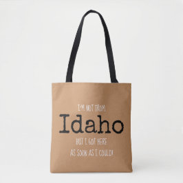 Idaho Staat Bag Souvenir Tasche personalisiert