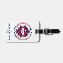 Idaho Staat Personalisierte Gepäckmarke Gepäckanhänger