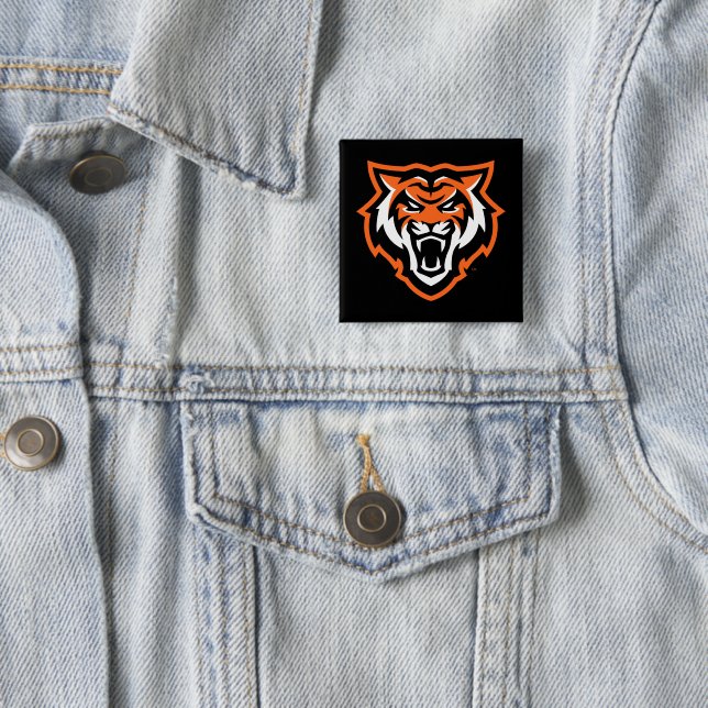 Idaho Staat University Bengals Spirit Design Button (Beispiel)