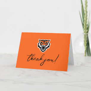 Idaho Staat University Bengals Spirit Design Dankeskarte