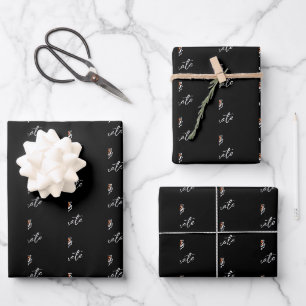 Idaho Staat University Bengals Spirit Design Geschenkpapier Set