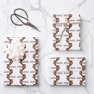 Idaho Staat University Bengals Spirit Design Geschenkpapier Set