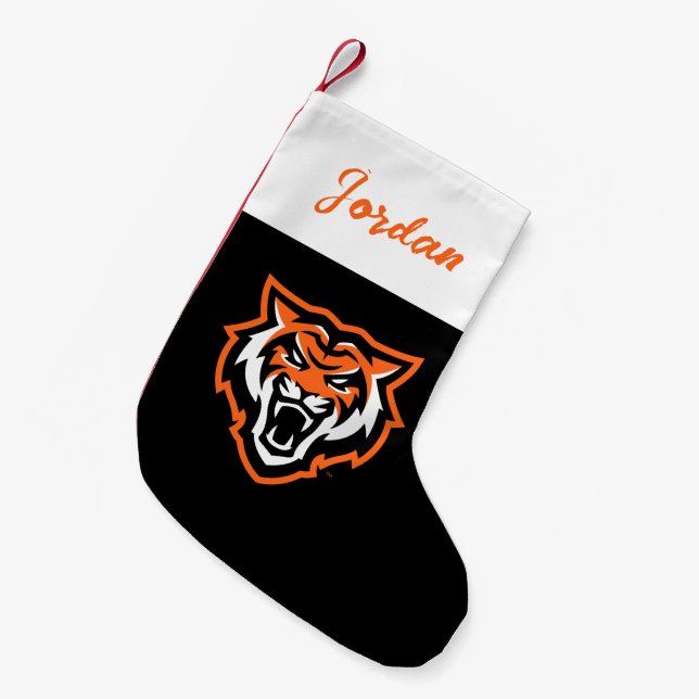 Idaho Staat University Bengals Spirit Design Kleiner Weihnachtsstrumpf (Vorderansicht (hängend))