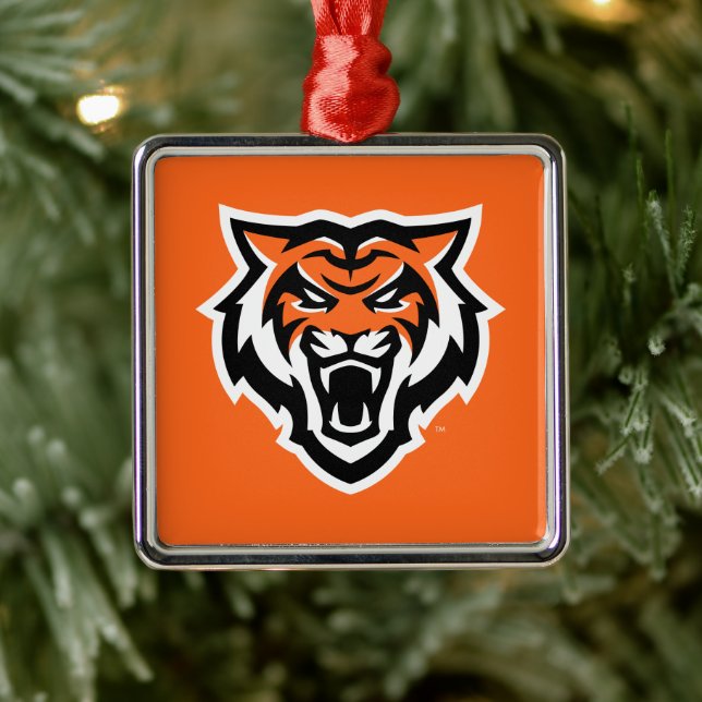 Idaho Staat University Bengals Spirit Design Ornament Aus Metall (Baum)