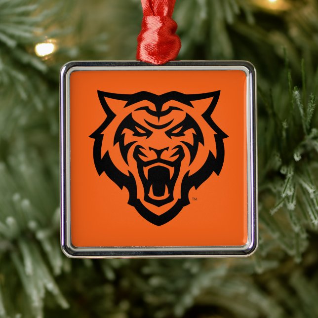 Idaho Staat University Bengals Spirit Design Ornament Aus Metall (Baum)