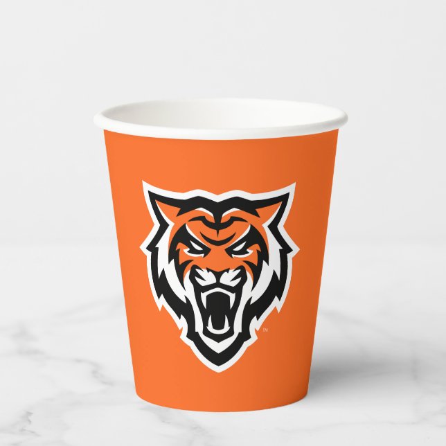 Idaho Staat University Bengals Spirit Design Pappbecher (Vorderseite)