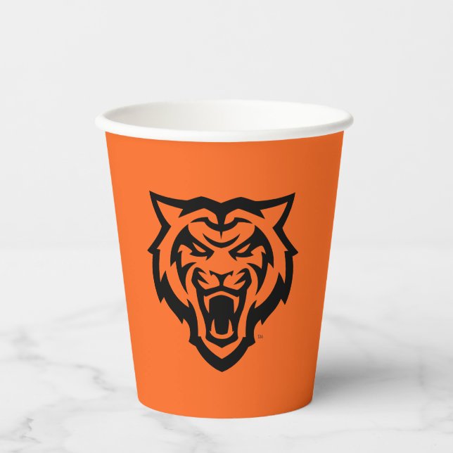 Idaho Staat University Bengals Spirit Design Pappbecher (Vorderseite)