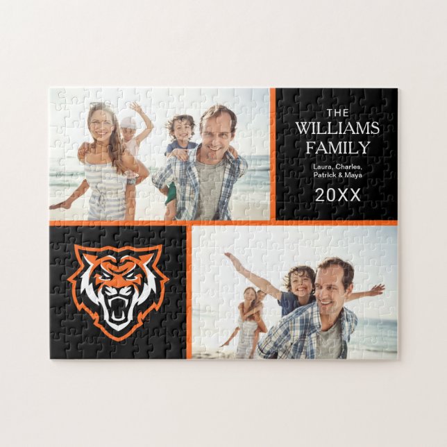 Idaho Staat University Bengals Spirit Design Puzzle (Horizontal)