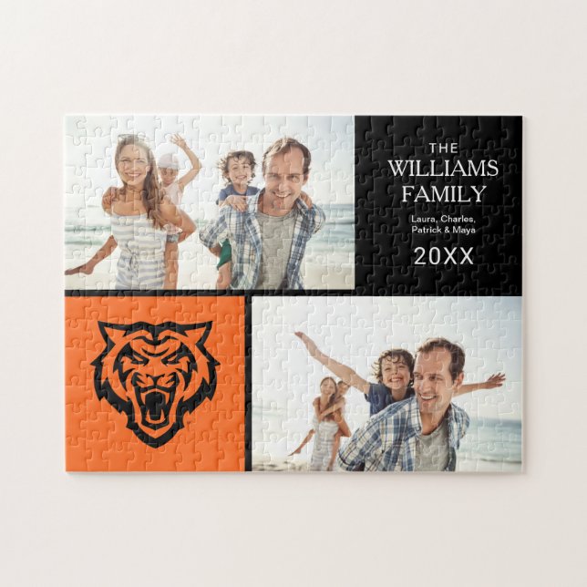 Idaho Staat University Bengals Spirit Design Puzzle (Horizontal)