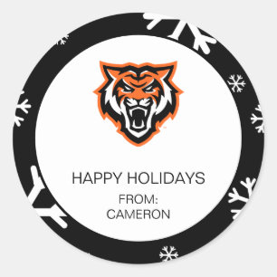 Idaho Staat University Bengals Spirit Design Runder Aufkleber