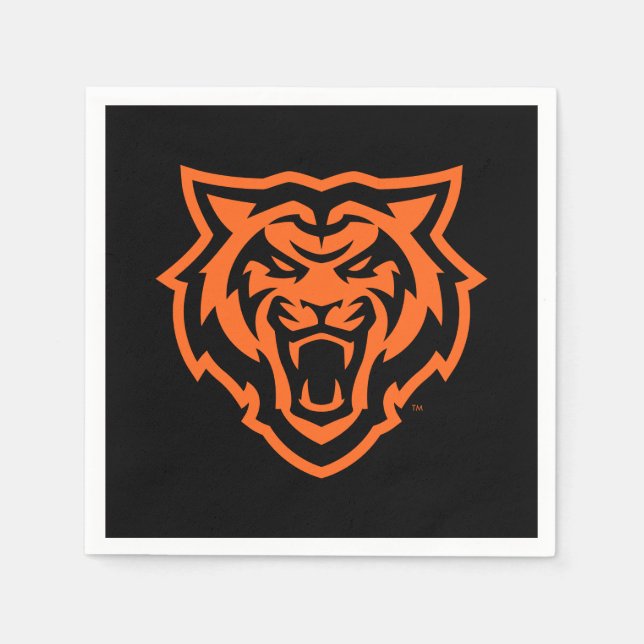Idaho Staat University Bengals Spirit Design Serviette (Vorderseite)