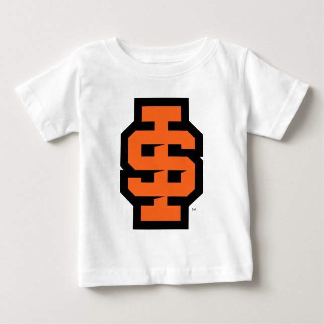 Idaho Staat University Bold Bengals Logo Baby T-shirt (Vorderseite)