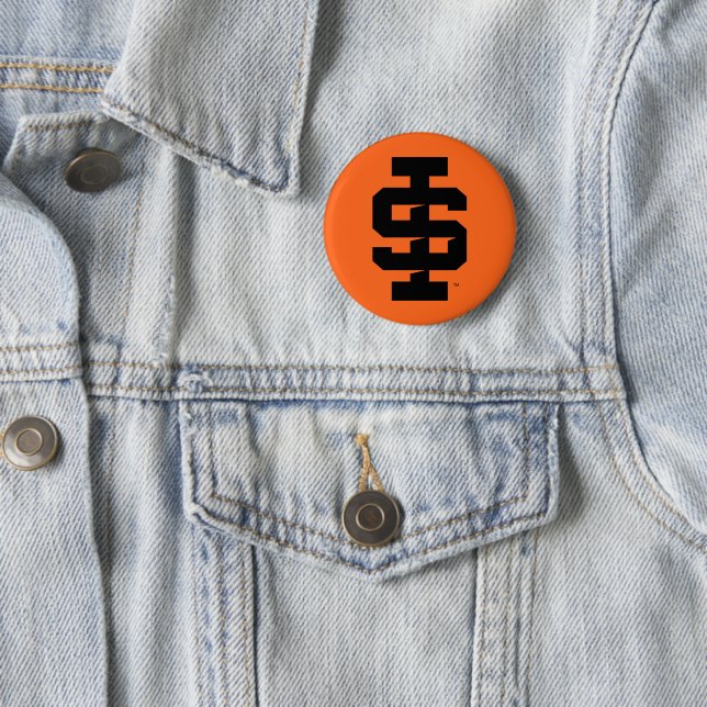 Idaho Staat University Bold Bengals Logo Button (Beispiel)