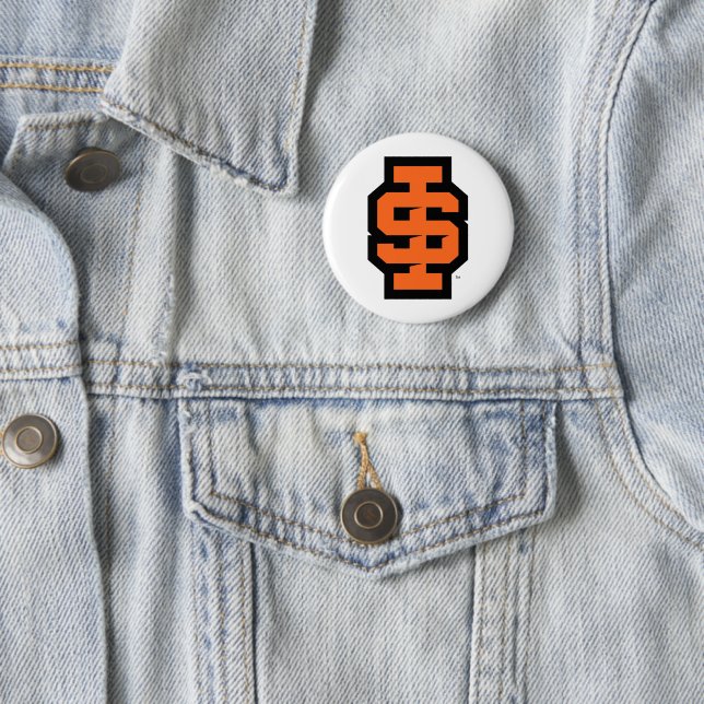 Idaho Staat University Bold Bengals Logo Button (Beispiel)