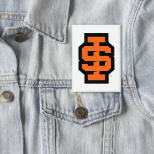 Idaho Staat University Bold Bengals Logo Button