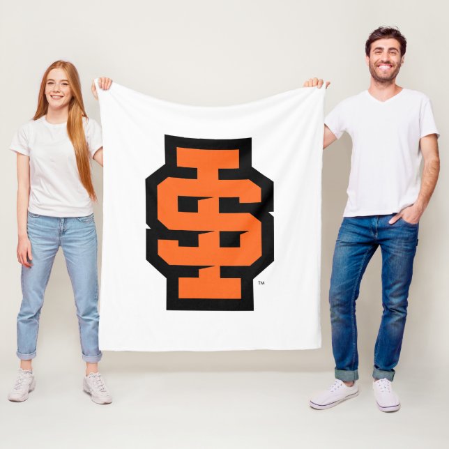 Idaho Staat University Bold Bengals Logo Fleecedecke (Beispiel)
