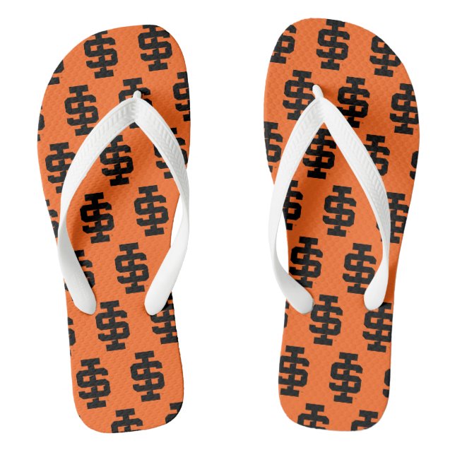 Idaho Staat University Bold Bengals Logo Flip Flops (Fußbett)