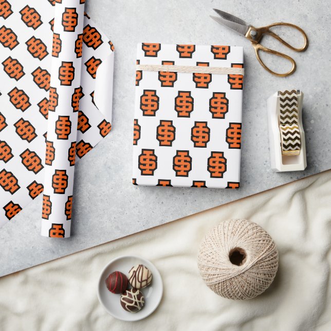 Idaho Staat University Bold Bengals Logo Geschenkpapier (Kunsthandwerk)