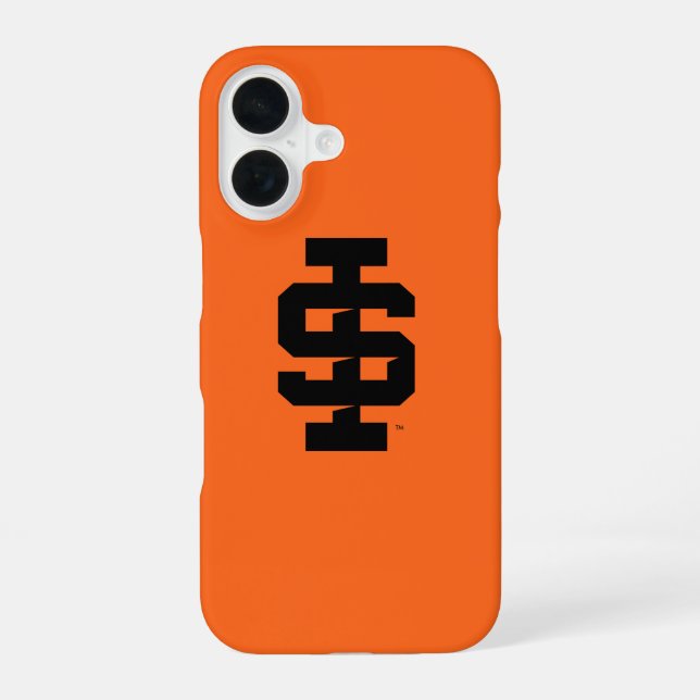 Idaho Staat University Bold Bengals Logo iPhone 16 Hülle (Rückseite)
