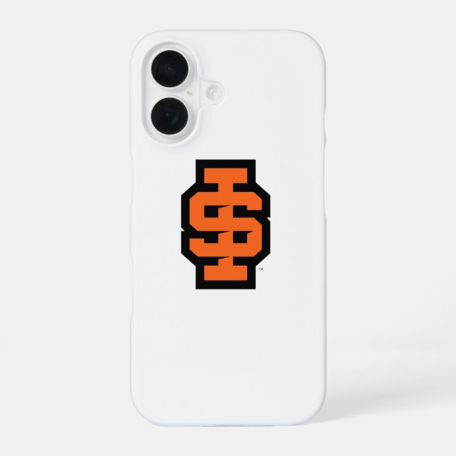 Idaho Staat University Bold Bengals Logo iPhone 16 Hülle (Rückseite)