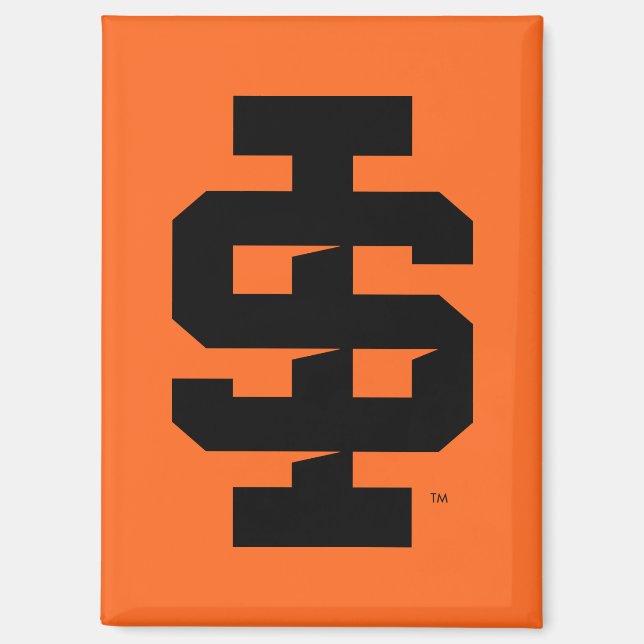 Idaho Staat University Bold Bengals Logo Magnet (Vorderseite)