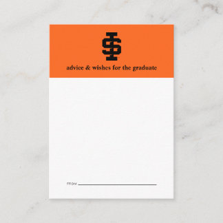 Idaho Staat University Bold Bengals Logo Mitteilungskarte