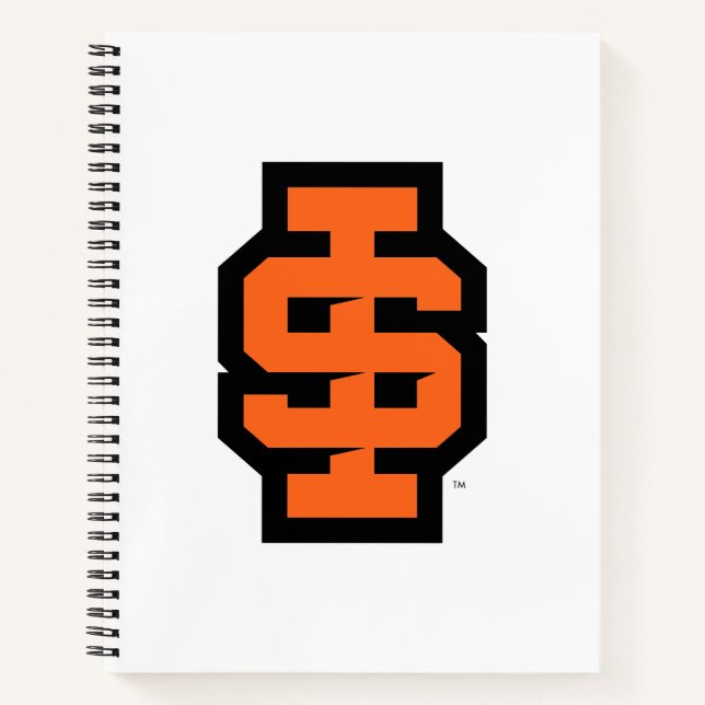 Idaho Staat University Bold Bengals Logo Notizbuch (Vorderseite)