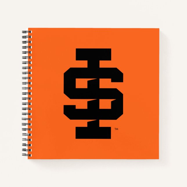 Idaho Staat University Bold Bengals Logo Notizbuch (Vorderseite)