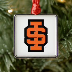 Idaho Staat University Bold Bengals Logo Ornament Aus Metall