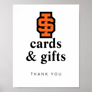 Idaho Staat University Bold Bengals Logo Poster