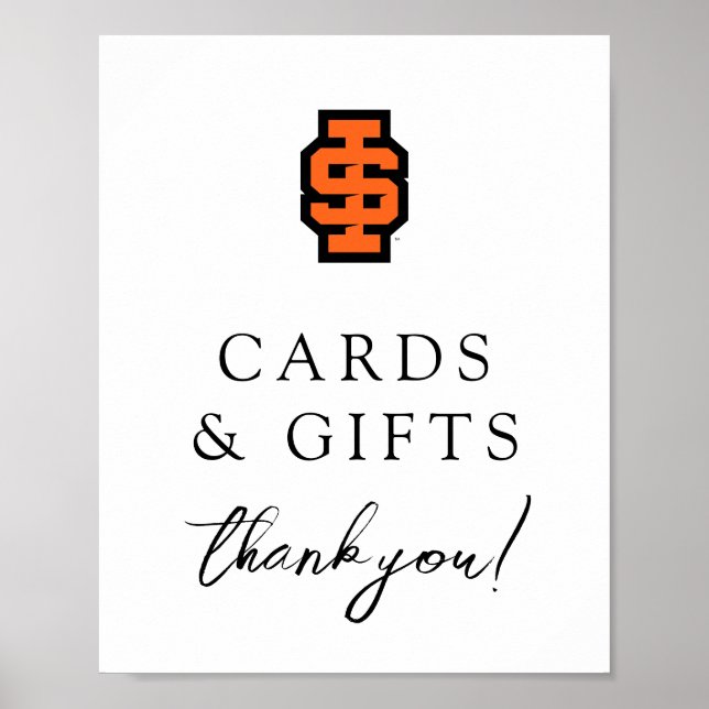 Idaho Staat University Bold Bengals Logo Poster (Vorne)