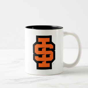 Idaho Staat University Bold Bengals Logo Zweifarbige Tasse