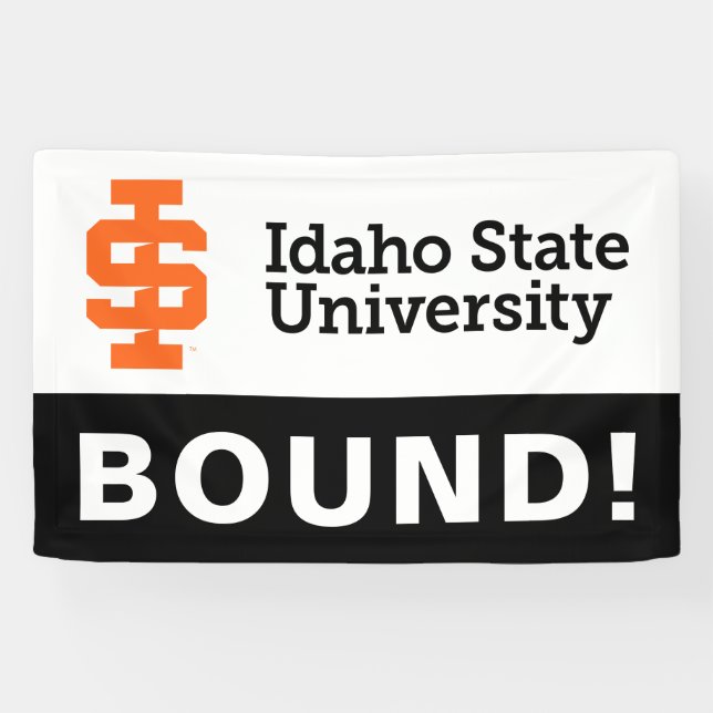 Idaho Staat University Offizielles Logo-Design Banner (Horizontal)