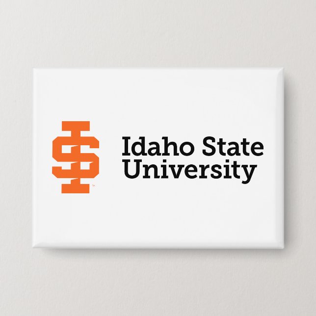 Idaho Staat University Offizielles Logo-Design Button (Vorderseite)