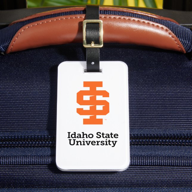 Idaho Staat University Offizielles Logo-Design Gepäckanhänger (Vorderseite Insitu 2)