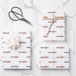 Idaho Staat University Offizielles Logo-Design Geschenkpapier Set