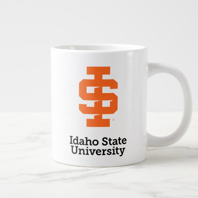 Idaho Staat University Offizielles Logo-Design Jumbo-Tasse (Rechts)