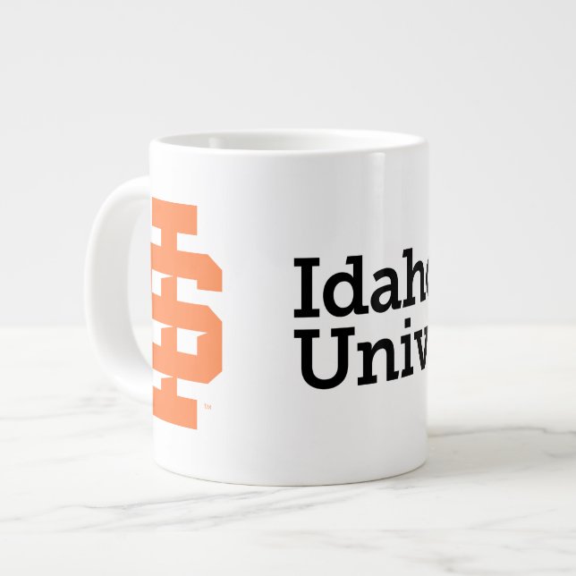 Idaho Staat University Offizielles Logo-Design Jumbo-Tasse (Vorderseite Links)